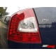 LAMPY TYLNE LITEC SKODA OCTAVIA SEDAN 1Z 04-11 CZERWONE / PRZEŹROCZYSTE