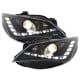 DRL REFLEKTORY SEAT IBIZA 6J 12+ FR-DESIGN CZARNE