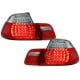 LAMPY TYLNE LED BMW E46 COUPE 03-05 CZERWONE / PRZEŹROCZYSTE