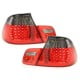 LAMPY TYLNE LED BMW E46 COUPE 03-05 CZERWONE / DYMIONE