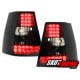 LAMPY TYLNE LED VW BORA VARIANT+GOLF IV VARIANT CZARNE / DYMIONE