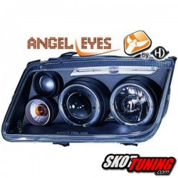 REFLEKTORY ANGEL EYES VW BORA 98-05 CZARNE