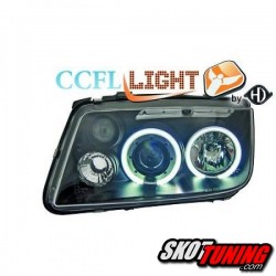 REFLEKTORY ANGEL EYES CCFL VW BORA 98-05 CZARNE