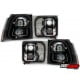 LAMPY TYLNE LED VW CORRADO 88-95 CZERWONE / DYMIONE