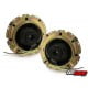 REFLEKTORY VW GOLF I 74-83 + CABRIO CHROM Z RINGIEM