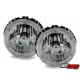 REFLEKTORY VW GOLF I 74-83 + CABRIO CHROM CZARNE Z RINGIEM