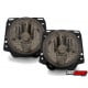 REFLEKTORY VW GOLF II 83-93 CHROM/CZARNE Z RINGIEM