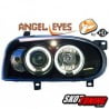 REFLEKTORY VW GOLF III 92-98 CZARNE Z RINGAMI