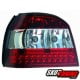 LAMPY TYLNE LED VW GOLF III 91-98 CZERWONE / PRZEŹROCZYSTE