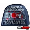 LAMPY TYLNE LED VW GOLF III 91-98 CZARNE