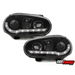 REFLEKTORY VW GOLF IV 97-04 CZARNE