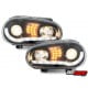 REFLEKTORY VW GOLF IV 97-04 CZARNE