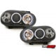 REFLEKTORY CCFL VW GOLF IV 97-04 Z RINGAMI CZARNE