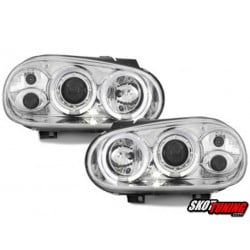 REFLEKTORY VW GOLF IV 97-04 CHROM Z RINGAMI