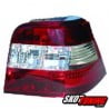 LAMPY TYLNE VW GOLF IV 97-04 CZERWONE / PRZEŹROCZYSTE