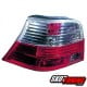 LAMPY TYLNE VW GOLF IV 97-04 CZERWONE / PRZEŹROCZYSTE