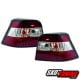 LAMPY TYLNE LED VW GOLF IV 97-04 CZERWONE / PRZEŹROCZYSTE