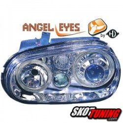 REFLEKTORY VW GOLF IV 97-04 R32-LOOK CHROM Z RINGAMI