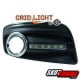 ŚWIATŁA DO JAZDY DZIENNEJ VW GOLF V GTI 03-09 Z ŚWIATŁAMI PRZECIWMGIELNYMI