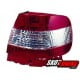LAMPY TYLNE AUDI A4 B5 SEDAN 94-00 CZERWONE/PRZEŹROCZYSTE