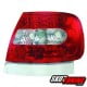LAMPY TYLNE LED AUDI A4 B5 SEDAN 94-10.00 CZERWONE / PRZEŹROCZYSTE