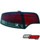 LAMPY TYLNE LED AUDI A4 SEDAN B7 04-07 CZERWONE / DYMIONE