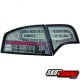 LAMPY TYLNE LED AUDI A4 SEDAN B7 04-07 CHROM / DYMIONE