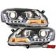 DRL REFLEKTORY VW PASSAT 3C GP 11+ CZARNE
