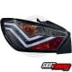 LAMPY TYLNE LED SEAT IBIZA 6J 08-12 FR-Design CZARNE