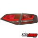 LAMPY TYLNE LED AUDI A4 B8 SEDAN 07-11 CZERWONE / CZARNE