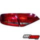 LAMPY TYLNE LED AUDI A4 B8 SEDAN 07-11 CZERWONE / PRZEŹROCZYSTE