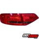 LAMPY TYLNE LED AUDI A4 B8 SEDAN 07-11 CZERWONE / DYMIONE