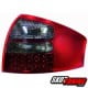 LAMPY TYLNE LED AUDI A6 97-04 SEDAN CZERWONE / DYMIONE