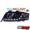 DRL REFLEKTORY AUDI A6 4B 01-04 CZARNE