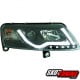 REFLEKTORY AUDI A6 4F 04-08 CZARNE XENON