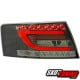 LAMPY TYLNE LED AUDI A6 4F SEDAN 04-08 CZARNE / DYMIONE LIGHTBAR