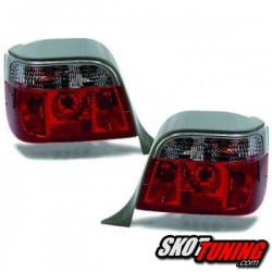 LAMPY TYLNE BMW 3 E36 TOURING KOMBI 90-90 CZERWONE / PRZEŹROCZYSTE
