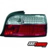 LAMPY TYLNE LED BMW E36 COUPE 91-99 CZERWONE / PRZEŹROCZYSTE