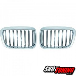 ATRAPA PRZEDNIA GRILL BMW 3 E46 COMPACT SEDAN  TOURING 98-01 CHROM