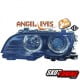 REFLEKTORY BMW E46 COUPE CABRIO 99-03 CZARNE