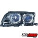 REFLEKTORY BMW E46 COUPE CABRIO 01-03 CZARNE