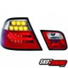LAMPY TYLNE LED BMW E46 COUPE 99-03 CZERWONE / PRZEŹROCZYSTE