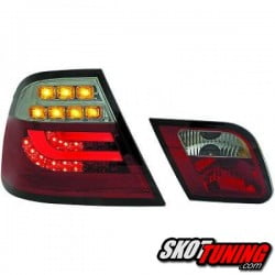 LAMPY TYLNE LED BMW E46 COUPE 99-03 CZERWONE / DYMIONE