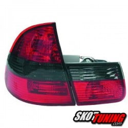 LAMPY TYLNE BMW E46 TOURING 98-05 CZERWONE / DYMIONE