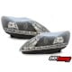 REFLEKTORY FORD FOCUS 08-11 CZARNE