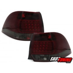 LAMPY TYLNE LED VW GOLF V/VI VARIANT 03.07+ CZERWONE/DYMIONE