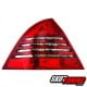 LAMPY TYLNE LED MERCEDES BENZ W203 C-KLASA 04-07 CZERWONE / PRZEŹROCZYSTE