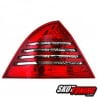 LAMPY TYLNE LED MERCEDES BENZ W203 C-KLASA 04-07 CZERWONE / PRZEŹROCZYSTE