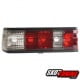 LAMPY TYLNE MERCEDES 190 W201 82-93 190E CZERWONE / PRZEŹROCZYSTE
