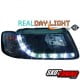 DRL REFLEKTORY TUNINGOWE ZESTAW AUDI A3 8L CZARNE